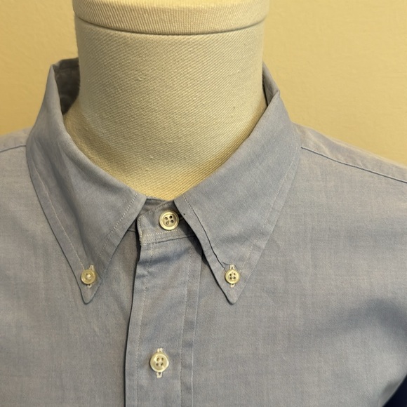 Ralph Lauren Blue 18 - 35 Yarmouth Long Sleeve Button-Down Shirt - Picture 5 of 5